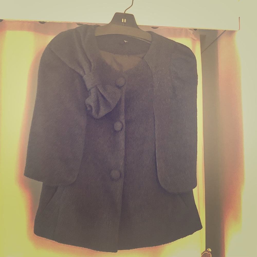 Dark Grey Cape
